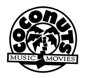 COCONUTS MUSIC MOVIES logo
