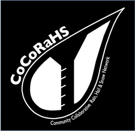 COCORAHS COMMUNITY COLLABORATIVE RAIN, HAIL & SNOW NETWORK logo