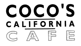 COCO'S CALIFORNIA CAFE logo