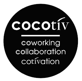 COCOTIV COWORKING COLLABORATION COTIVATION logo
