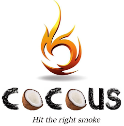 COCOUS HIT THE RIGHT SMOKE logo