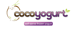 COCOYOGURT SELF-SERVE FROZEN YOGURT logo