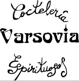 COCTELERIA ESPIRITUOSOS VARSOVIA logo