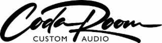CODA ROOM CUSTOM AUDIO logo