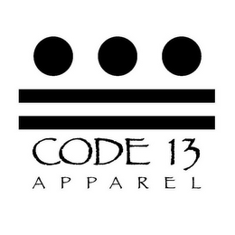 CODE 13 APPAREL logo