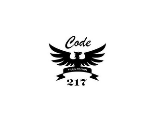 CODE 217 TRAIN TO WIN logo