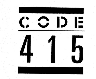 CODE 415 logo