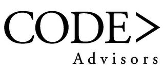 CODE> ADVISORS logo