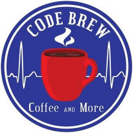 CODE BREW COFFEE AND MORE logo