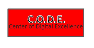 C.O.D.E. CENTER OF DIGITAL EXCELLENCE logo