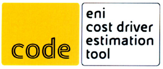 CODE ENI COST DRIVER ESTIMATION TOOL logo