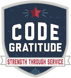 CODE GRATITUDE STRENGTH THROUGH SERVICE logo