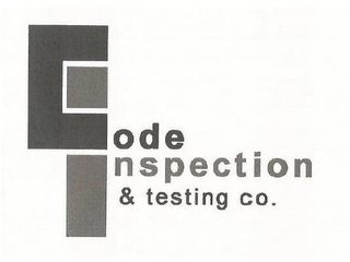 CODE INSPECTION & TESTING CO. logo