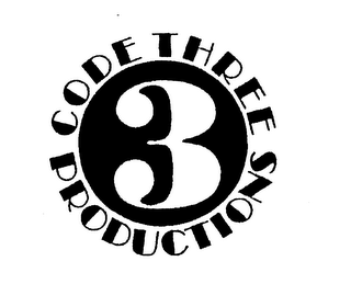 CODE THREE PRODUCTIONS 3 logo
