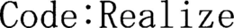 CODE:REALIZE logo