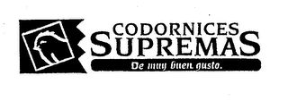 CODORNICES SUPREMAS DE MUY BUEN GUSTO. logo
