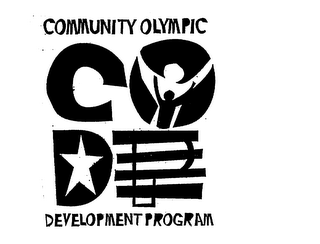 CODP COMMUNITY OLYMPIC DEVELOPMENT PROGRAM logo