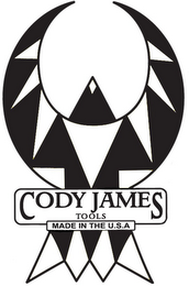 CODY JAMES TOOLS MADE IN THE U.S.A logo