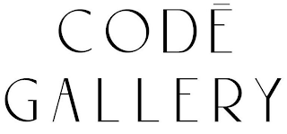 CODÉ GALLERY logo