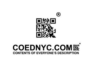 COEDNYC.COM CONTENTS OF EVERYONE'S DESCRIPTION logo