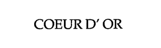 COEUR D' OR logo