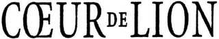 COEUR DE LION logo
