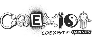 COEXIST BY CANNON logo