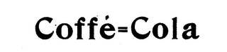 COFFE-COLA logo