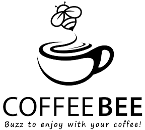 COFFEE BEE BUZZ TO ENJOY WITH YOUR COFFEE! logo