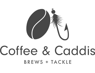 COFFEE & CADDIS BREWS + TACKLE logo