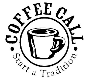 COFFEE CALL START A TRADITION logo