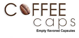 COFFEE CAPS EMPTY FLAVORED CAPSULES logo
