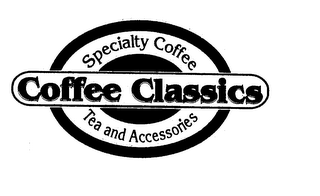 COFFEE CLASSICS SPECIALTY COFFEE TEA AND ACCESSORIES logo