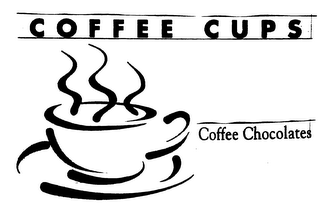 COFFEE CUPS COFFEE CHOCOLATES logo