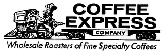 COFFEE EXPRESS COMPANY WHOLESALE ROASTERS OF FINE SPECIALTY COFFEES logo