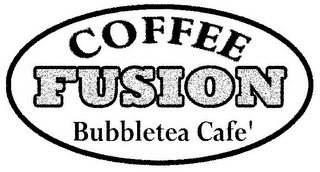 COFFEE FUSION BUBBLETEA CAFE' logo