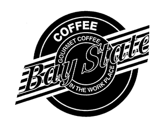 COFFEE GOURMET COFFEE BAY STATE IN THE WORKPLACE logo