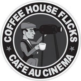 COFFEE HOUSE FLICKS CAFE AU CINEMA logo