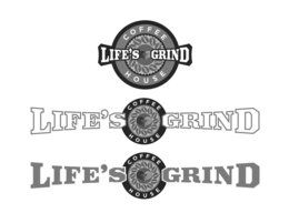 COFFEE LIFE'S GRIND HOUSE COFFEE HOUSE COFFEE HOUSE GRIND GRIND logo