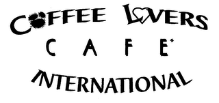 COFFEE LOVERS CAFE INTERNATIONAL logo