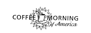 COFFEE MORNING OF AMERICA logo