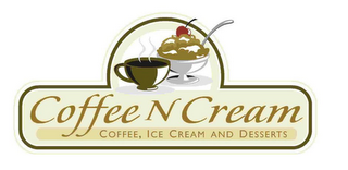 COFFEE N CREAM COFFEE, ICE CREAM AND DESSERTS logo