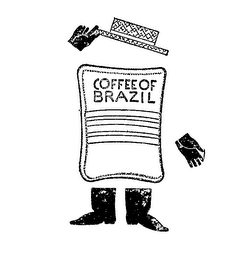 COFFEE OF BRAZIL logo