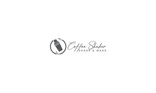 COFFEE SHAKER SHAKE & WAKE logo