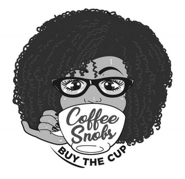 COFFEE SNOBS BUY THE CUP logo