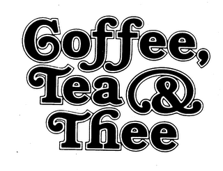 COFFEE, TEA & THEE logo