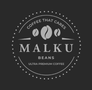 COFFEE THAT CARES MALKU BEANS ULTRA PREMIUM COFFEE logo