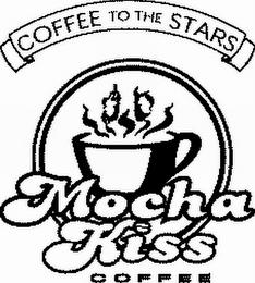 COFFEE TO THE STARS // MOCHA KISS COFFEE logo