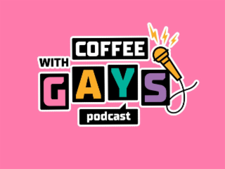 COFFEE WITH GAYS PODCAST logo
