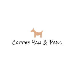 COFFEE YAN AND PAWS logo